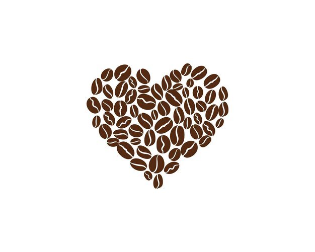 Векторные кофейные зерна