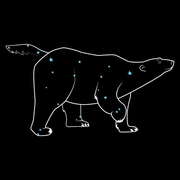 Созвездия крупных животных