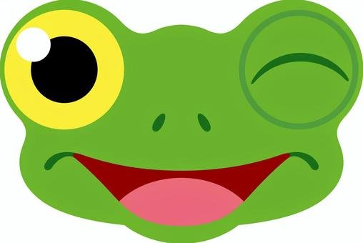 Маска "лягушка"