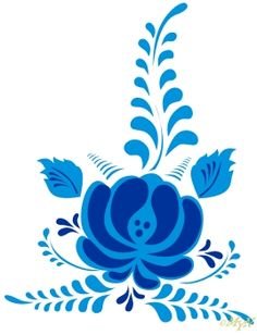 Гжель рисунок