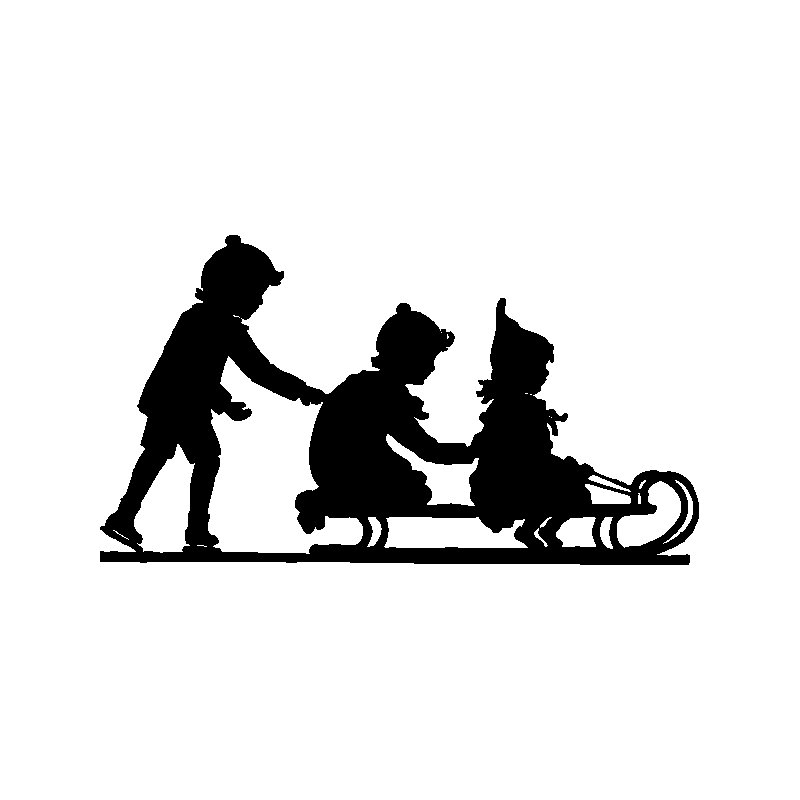 Силуэт ребенка