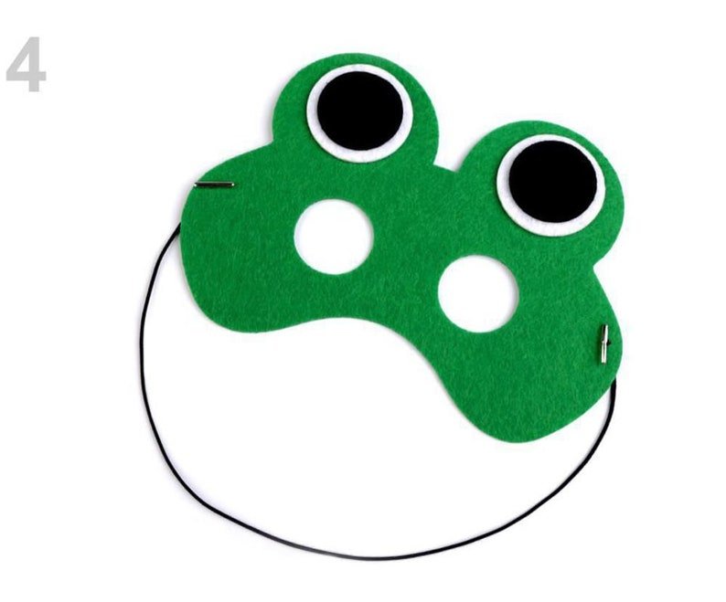 Маска лягушки для мальчика