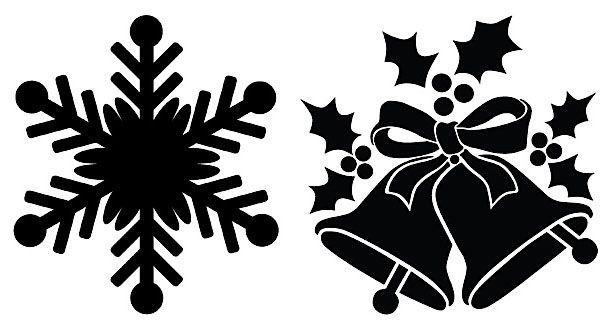 Трафарет "новогодний"