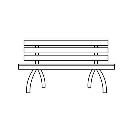 Скамья раскраска