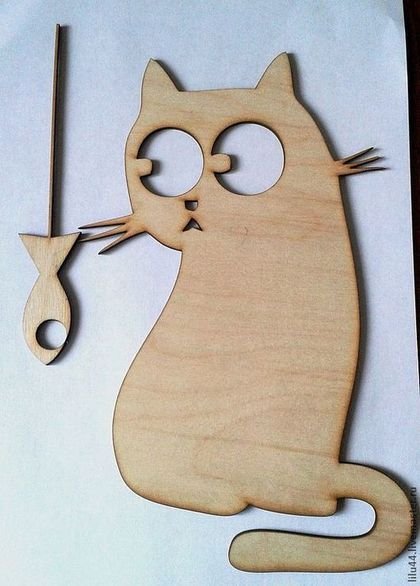 Кошка из фанеры