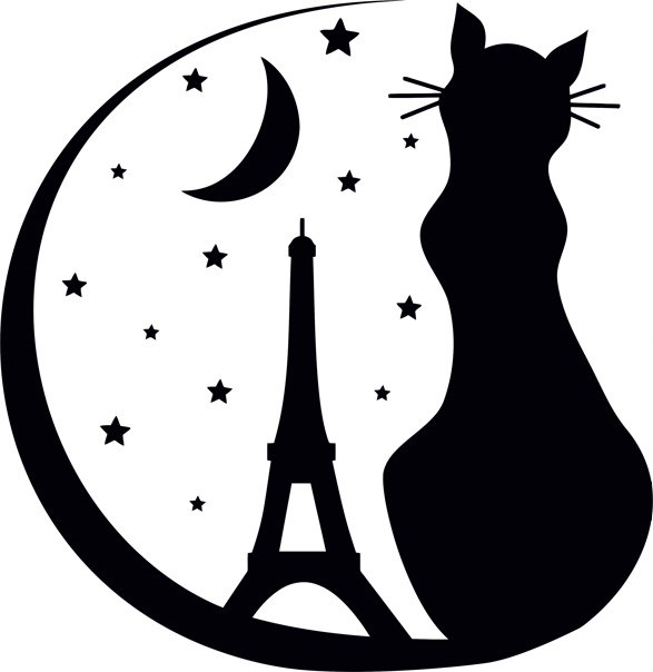 Трафареты кошек для декора