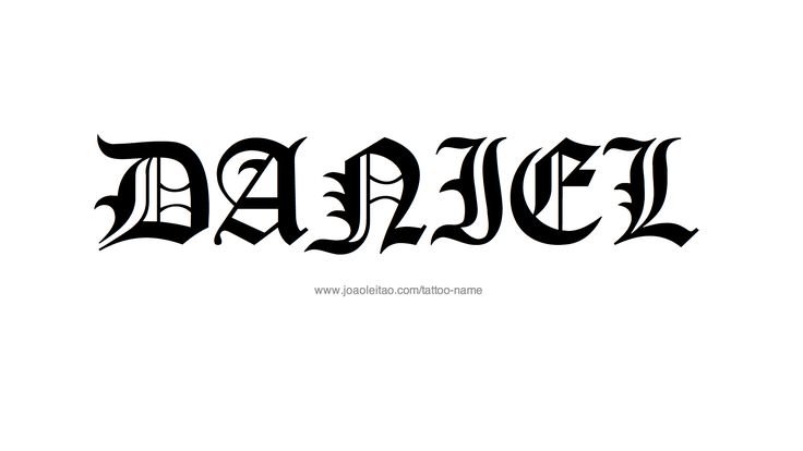 Эскизы татуировок с именами