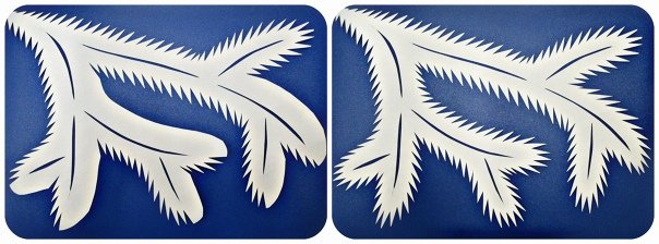 Вытынанки еловые лапы