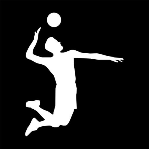 Силуэт волейболиста