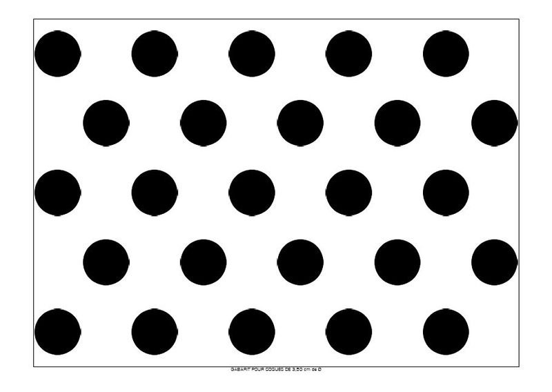 Трафарет для макаронс