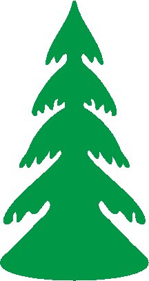 Дерево шаблон для вырезания