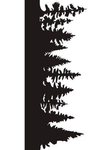 Трафарет "елка"