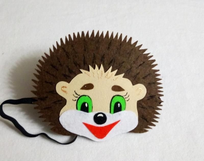 Маска ежика