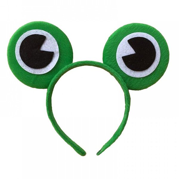 Ободок с глазами лягушки