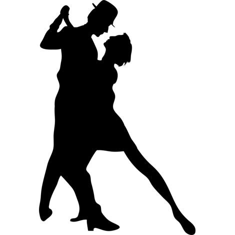 Танцы силуэт