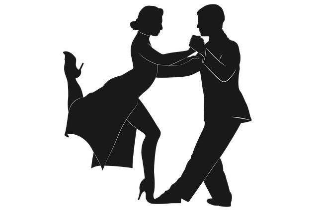 Танцы силуэт