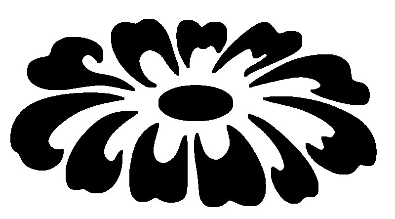 Трафарет "цветы"