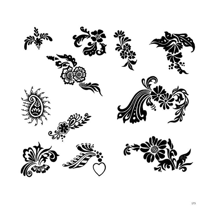 Тату хной эскизы