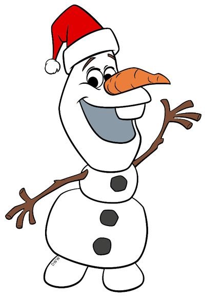 Снеговик из мультика