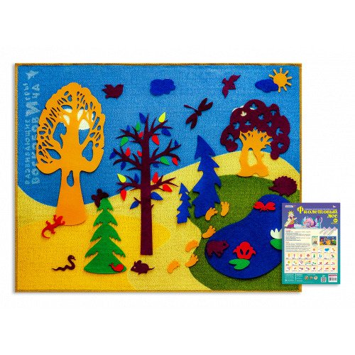 Ковер Воскобовича фиолетовый лес