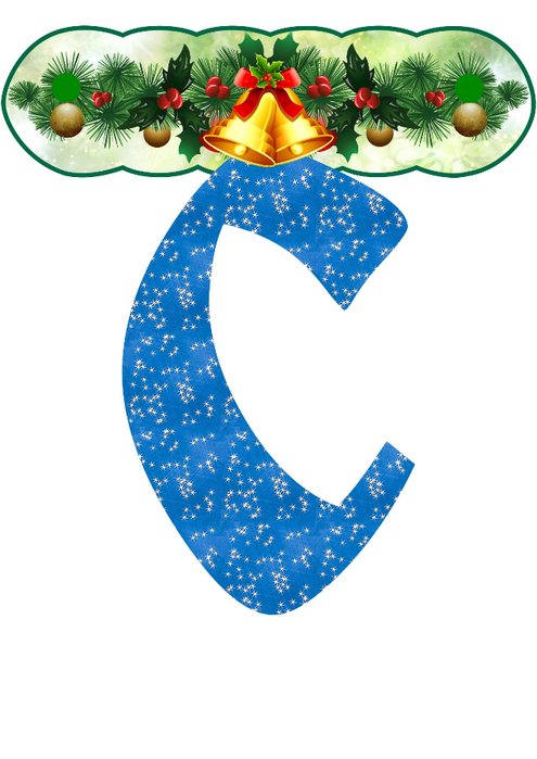 Буквы с новым годом