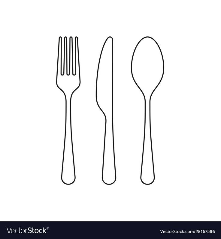 Контур столовых приборов