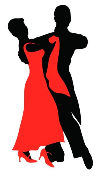 Силуэт танцующей пары