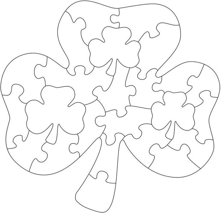 Макеты пазлов из дерева