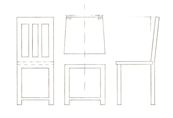 Макет стула