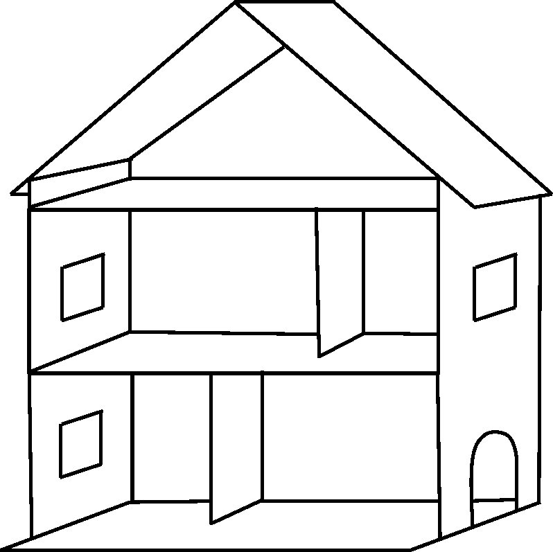 Домик для распечатки