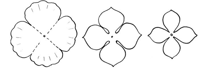 Трафарет "цветы"