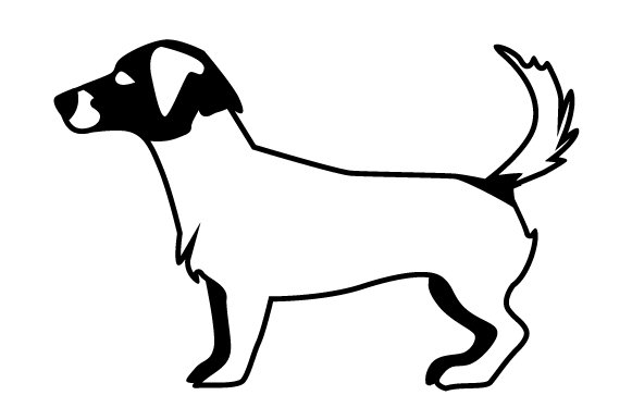 Джек Рассел терьер вектор