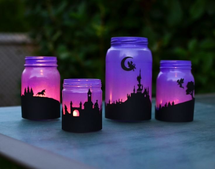 Декор баночек