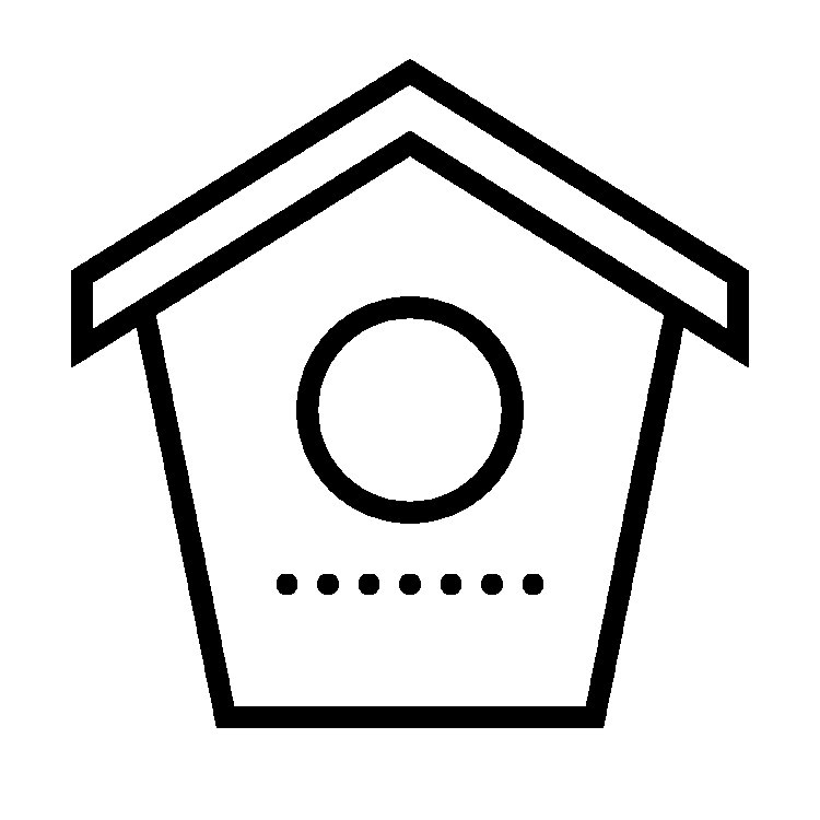 Скворечник раскраска для детей