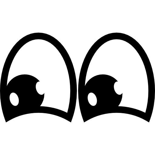 Глаза мультяшные