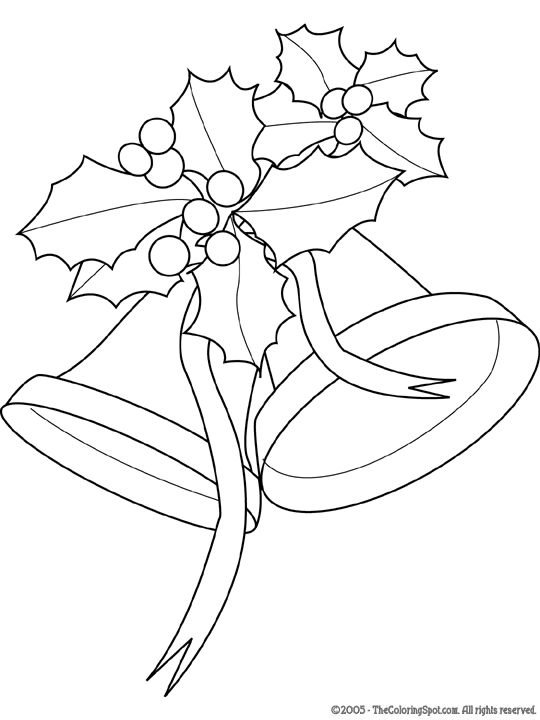 Раскраска новогодние цветы