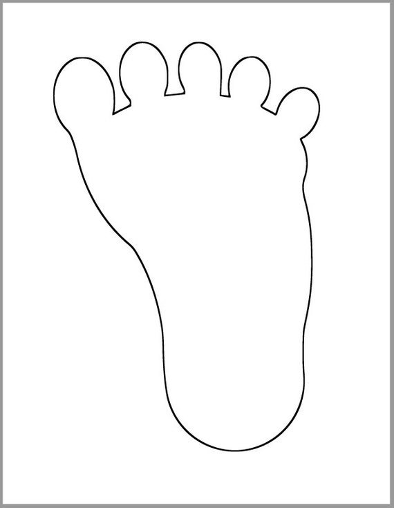 Стопа шаблон