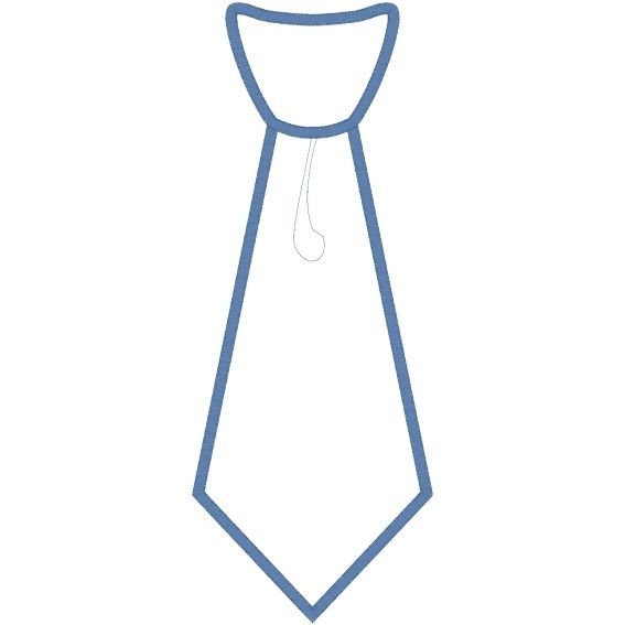 Галстук рисование