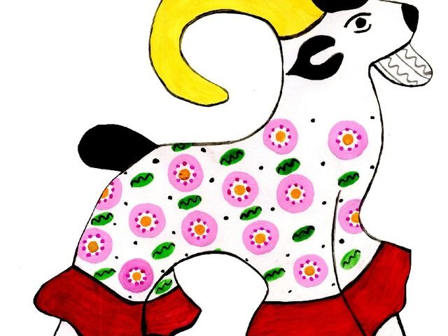 Дымковский козел