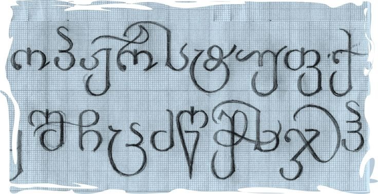 Грузинские надписи