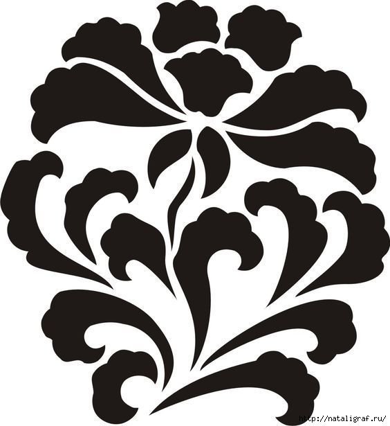 Красивые трафареты для декора