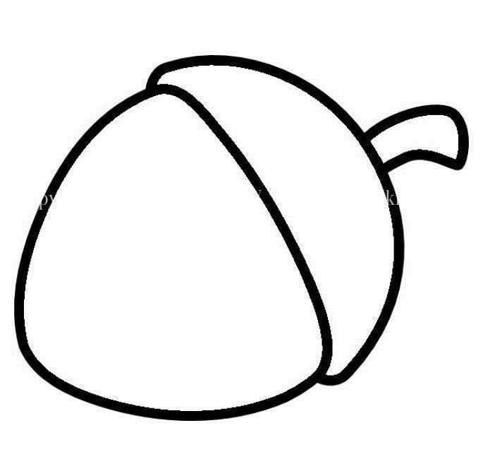 Орешки раскраска