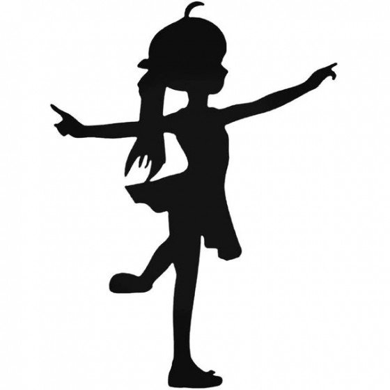 Силуэт девочки