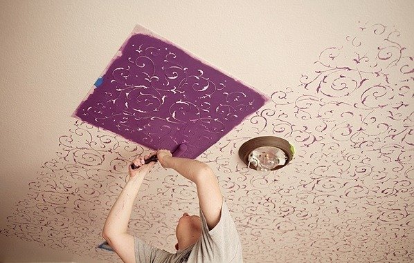 Трафареты для покраски стен