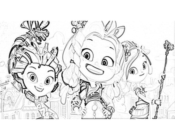 Раскраски сказочный патруль Ядвига Петровна