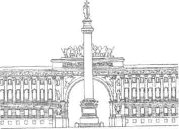 Питер зимний дворец разукрашивать