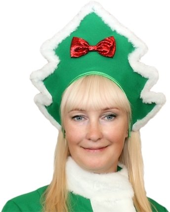 Кокошник елочка