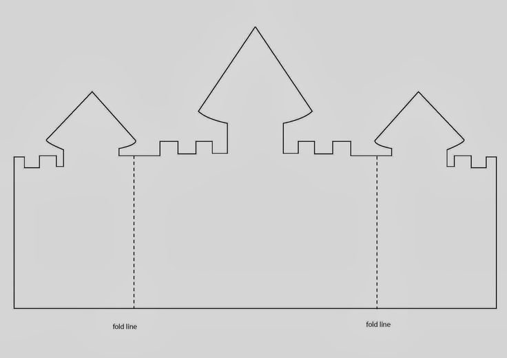 Трафарет замка для склеивания