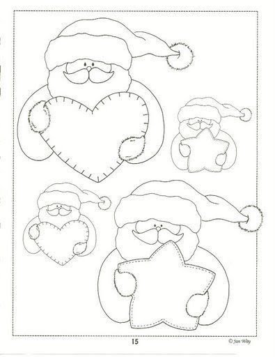 Шаблоны для фетровых игрушек