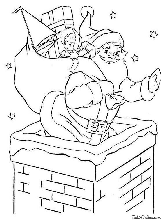 Новогодние рисунки карандашом